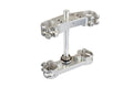 TRIPLE CLAMPS GREY 24-26 HUSQVARNA KTM TC SX 65 22mm OFFSET SCAR S5419X