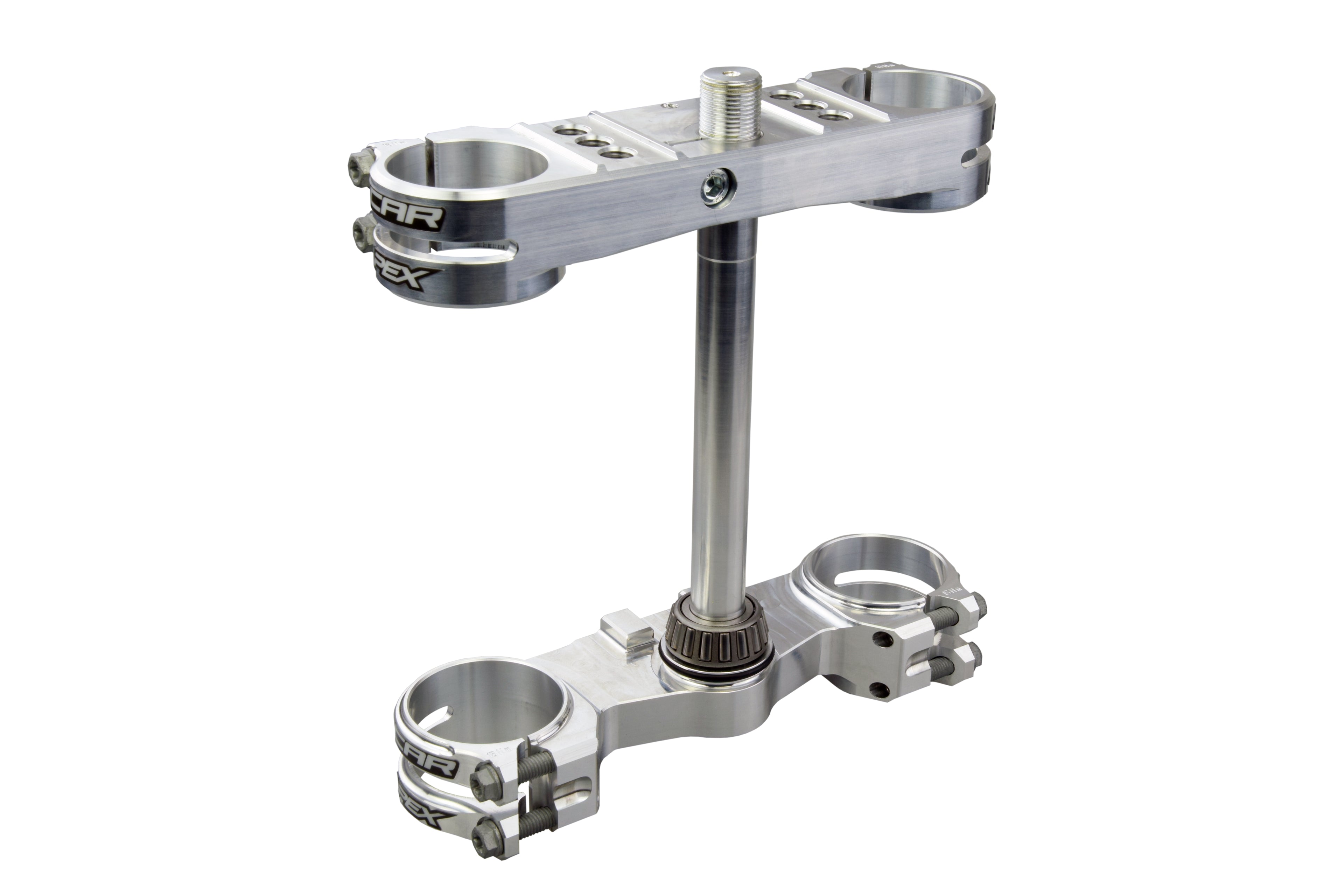 TRIPLE CLAMPS GREY 25-26 GAS GAS HUSQVARNA KTM MC TC SX 85 APEX 14mm OFFSET SCAR S5420X
