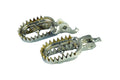 TITANIUM FOOTPEGS GRIPPER 24-26 TRIUMPH TF 250 450 C E X RC GR5-TI 60mm 27 TEETH SCAR S9516