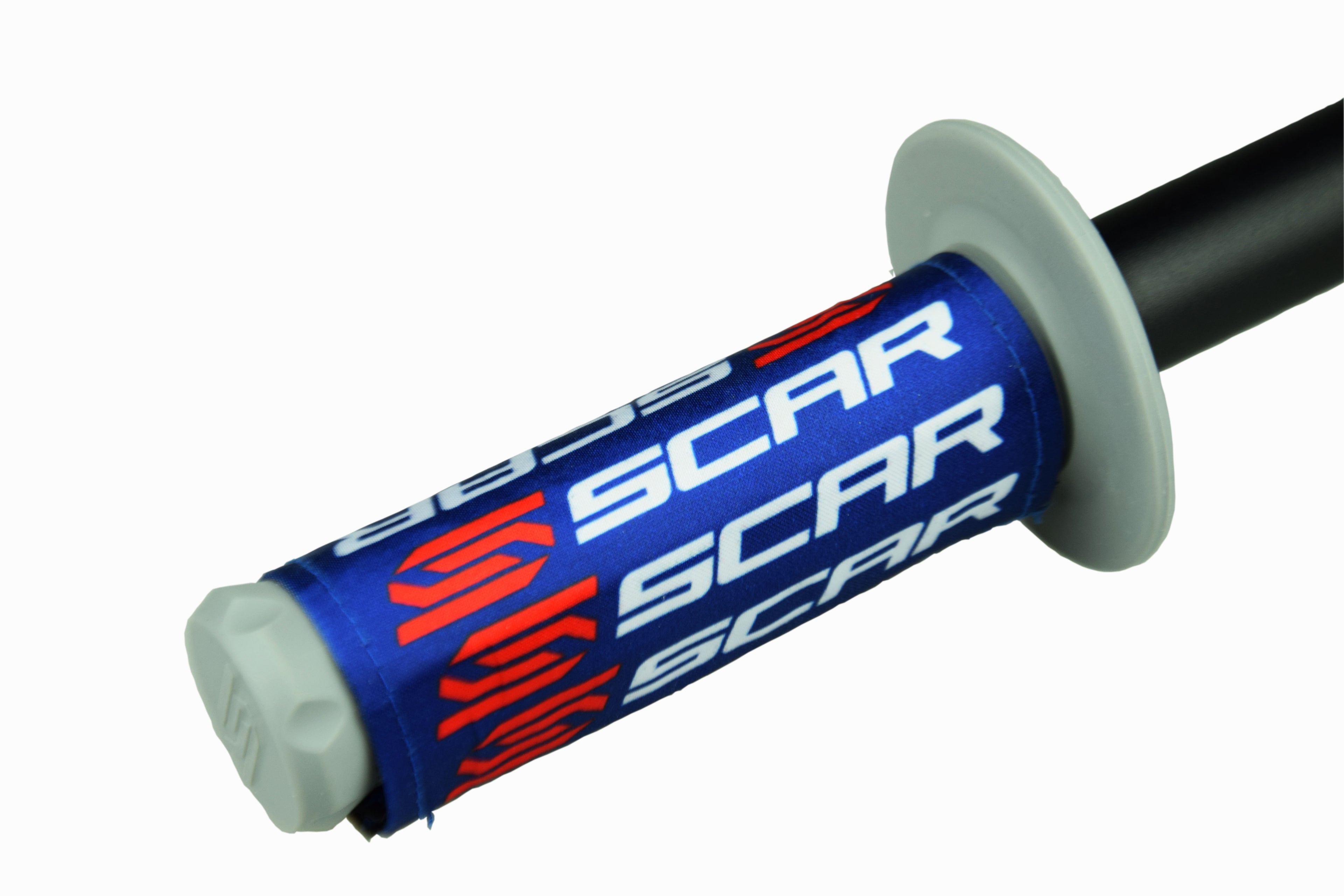 GRIP COVERS BLUE UNIVERSAL VELCRO FASTENED PAIR SCAR SCGC
