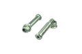 FOOTPEG PINS 02-26 HONDA KAWASAKI CR CRF KX R RX X F 125 150 250 450 STAINLESS LOCK NUTS SCAR SFP200