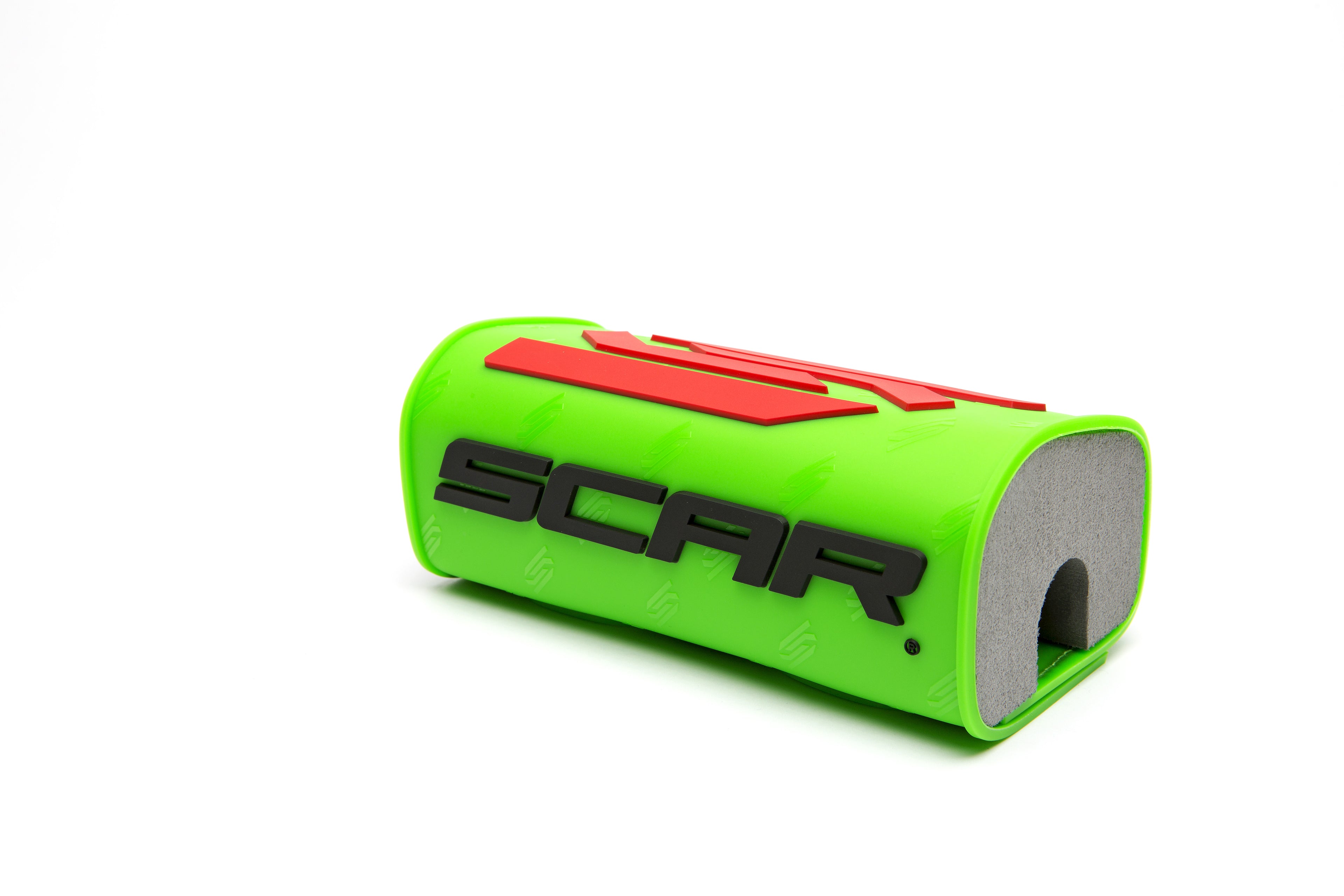 HANDLEBAR PAD GREEN FLUO OVERSIZE WITHOUT CROSSBAR SCAR SMSOG