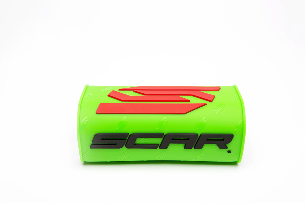 HANDLEBAR PAD GREEN FLUO OVERSIZE WITHOUT CROSSBAR SCAR SMSOG