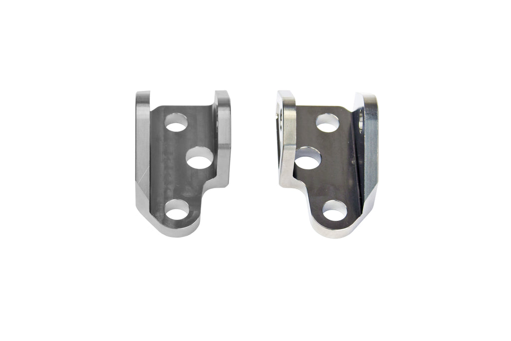 TITANIUM FOOTPEG MOUNTS BRACKETS 23-26 FANTIC YAMAHA XXF YZ 250 450 F GR5-TI SCAR STFMB153