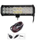 226mm 9 LED SPOT LIGHT BAR 18 LED 54W + WIRING KIT INCLUDED