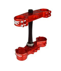 TRIPLE CLAMP RED 16-26 BETA RR RACE X-PRO RX 125 200 250 300 350 390 430 450 480 490 20mm SCAR S7410