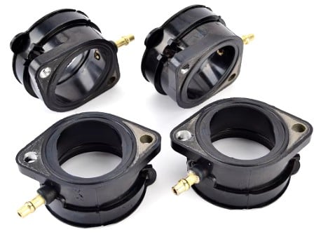 CARBURETTOR FLANGE INTAKE RUBBER PK4 KAWASAKI ZX 1100 1200 16065-1210