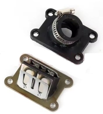 REED VALVE INTAKE BOOT WATER COOLED 2001-2008 MINI MOTO KTM 50 SX JUNIOR 45030051800