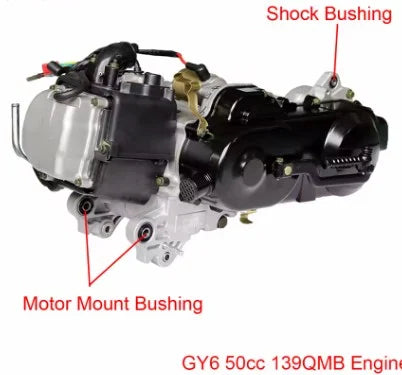 ENGINE BUSH SIZE 10x28x20 GY6 50 60 80 100 125 150 RSZ SCOOTER