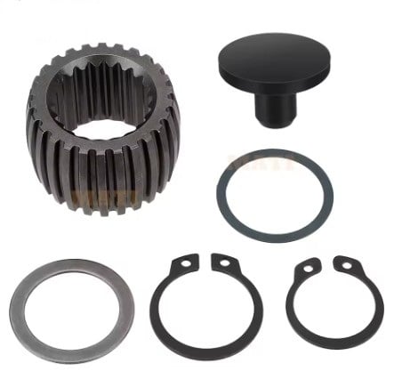 FRONT DRIVE SHAFT COUPLING & DAMPER 2007-2024 YAMAHA GRIZZLY 550 700 KODIAK 700 450 5KM-46559-00-00