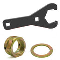 REAR AXLE LOCK NUT & 46mm AXLE NUT WRENCH TOOL KIT SET 2007-2013 YAMAHA YFZ450