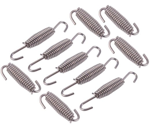 68mm EXHAUST SPRING SWIVEL STAINLLES STEEL PACK10