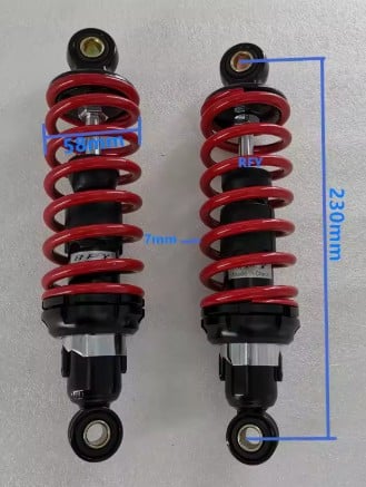 SHOCK ABSORBER FRONT 2pcs LT50 LT80 52100-40B10-163