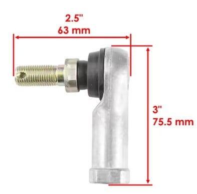 USE 17-7002.FIR SAME   *******************   TIE ROD END KIT 4Pcs HONDA TRX 250 300 350 400 53157-HC4-003 53158-HP0-A01 53158-HN8-003