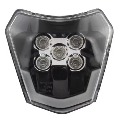 LED E MARKED HEADLIGHT PLATE KTM EXC 300 XC XCF XCW 150 250 350 450 79614901000
