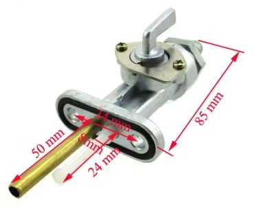 FUEL TAP PETCOCK VALVE YAMAHA DT1 100 125 175 360 400 498-24500-00