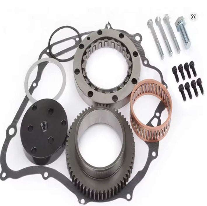 ONE WAY STARTER CLUTCH KIT WITH GASKET YAMAHA XVS 1100 AT BT DRAG V STAR 5EL-15517-11-00