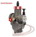 CARBURETOR ASSEMBLY HAND CHOKE PE30 30mm BORE HONDA CR80 CR85 KAWASAKI KX80 KX85 KX100