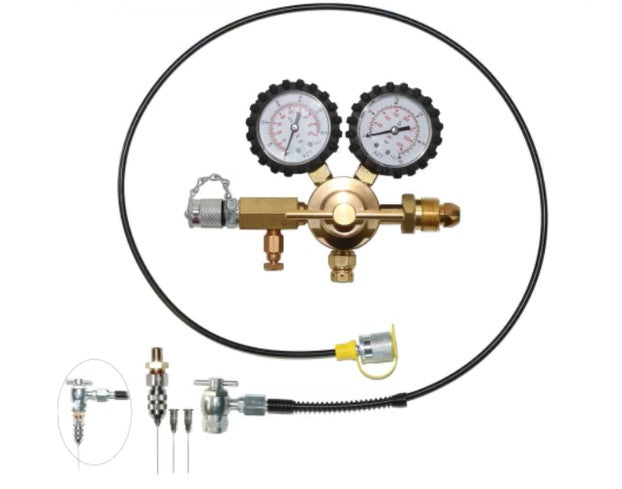 REGULATED NITROGEN GAS FILL SYSTEM SHOCK SUSPENSION CHARGING TOOL KIT