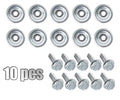 10PCS SET 14mm OD. UTV SKID PLATE WASHER BOLT  Polaris General Ranger RS1 RZR 500 570 700 800 900 1000