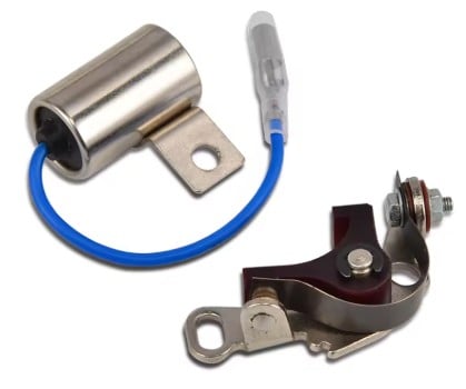 Condenser & Points Set for Honda ATC90 CT90 CM91 Contact Breaker Tune Up Kit Denso 30250-052-000