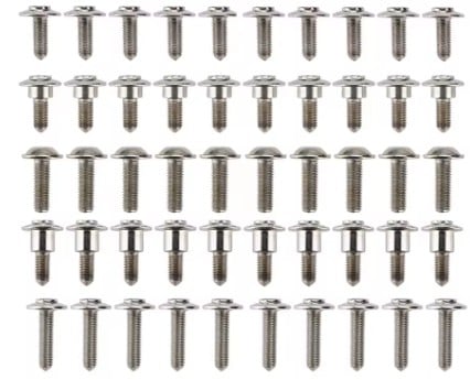 50pcs KIT BMW Motorcycle Shell Stainless Steel Screws R1200GS ADV R1250GS R1200RT S1000XR RR S1000R C600 C650GT R1250 F750GS F850GS