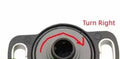Single Position Sensor Turn CW clockwise Kawasaki Ninja ZX-6R / Ninja ZX-12R / ZZR600 21176-1083