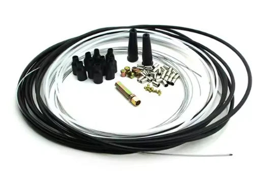 WORKSHOP DIY KIT THROTTLE UNIVERSAL CABLE 5m BLACK