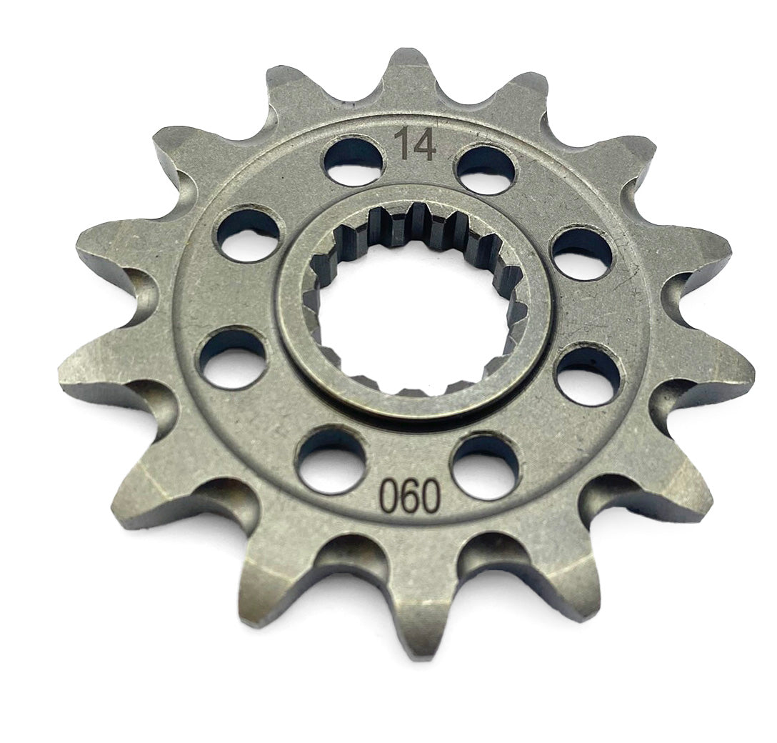 FRONT SPROCKET TRIUMPH TF250-X 2024, 14T, PROX 07.FS73024-14, GROOVED & LIGHTENED
