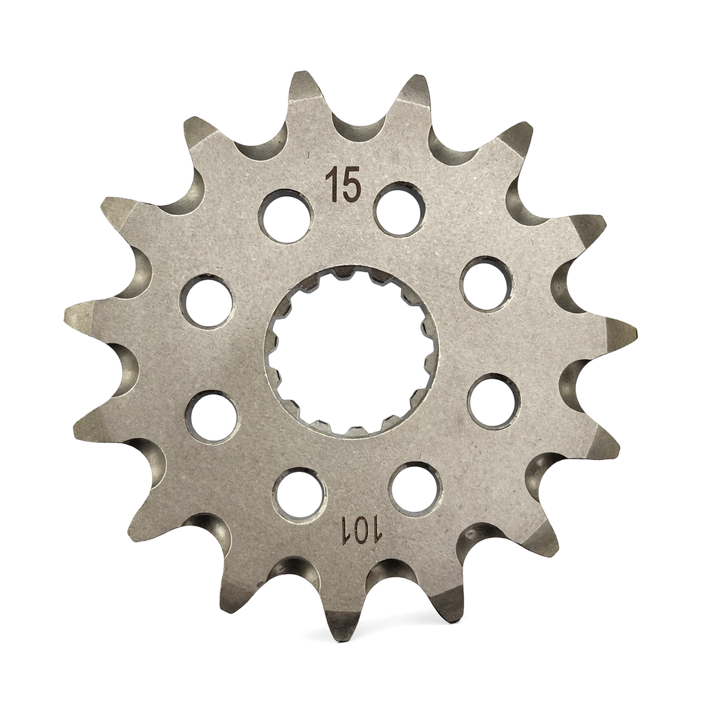 FRONT SPROCKET DUCATI DESMO 450 MX PROX 07.FS84026-15, GROOVED & LIGHTENED