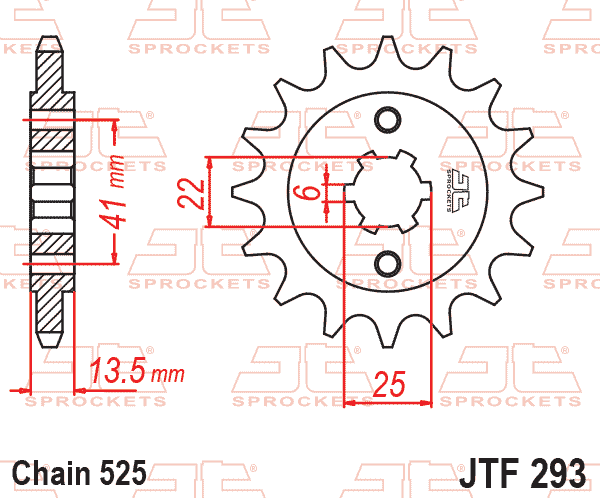FRONT SPROCKET JTF293.14 JT