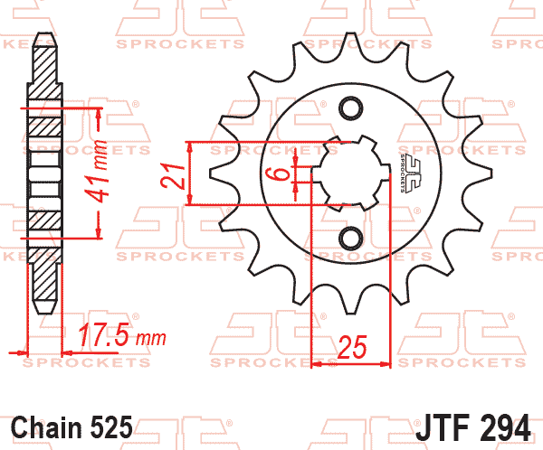 FRONT SPROCKET JTF294.15 JT