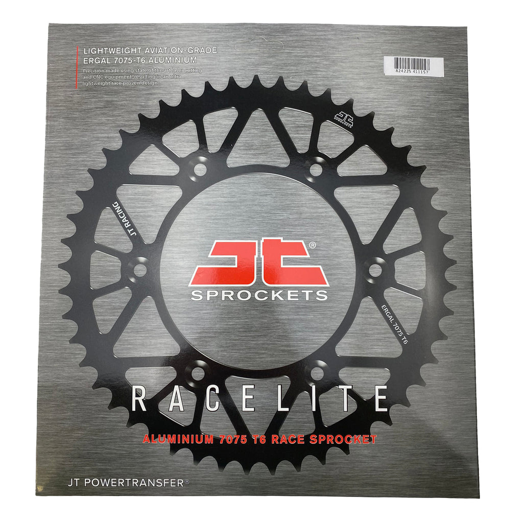 REAR SPROCKET JTA1316.44BLK BLACK ALLOY, HONDA ROAD 41201-MGS-D30