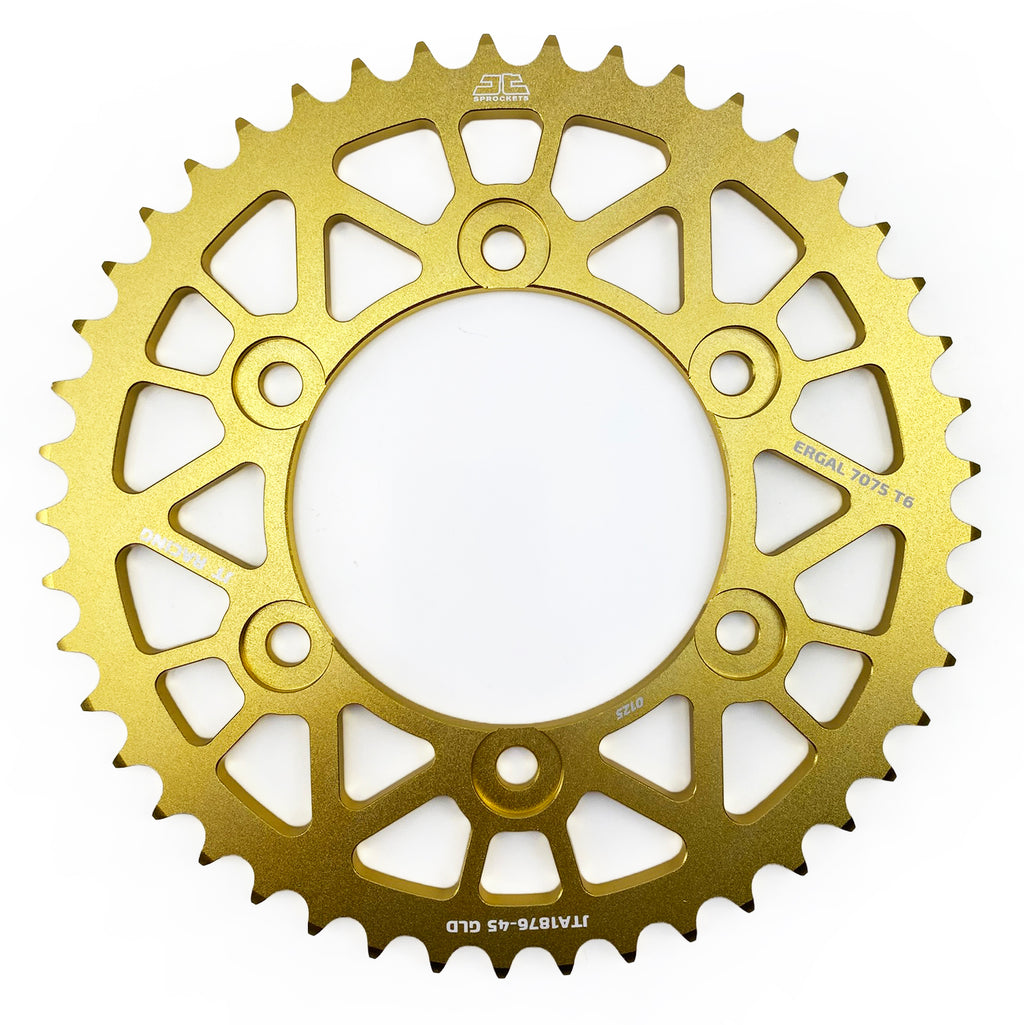REAR SPROCKET ALLOY GOLD JTA1876.45GLD JT CHAIN