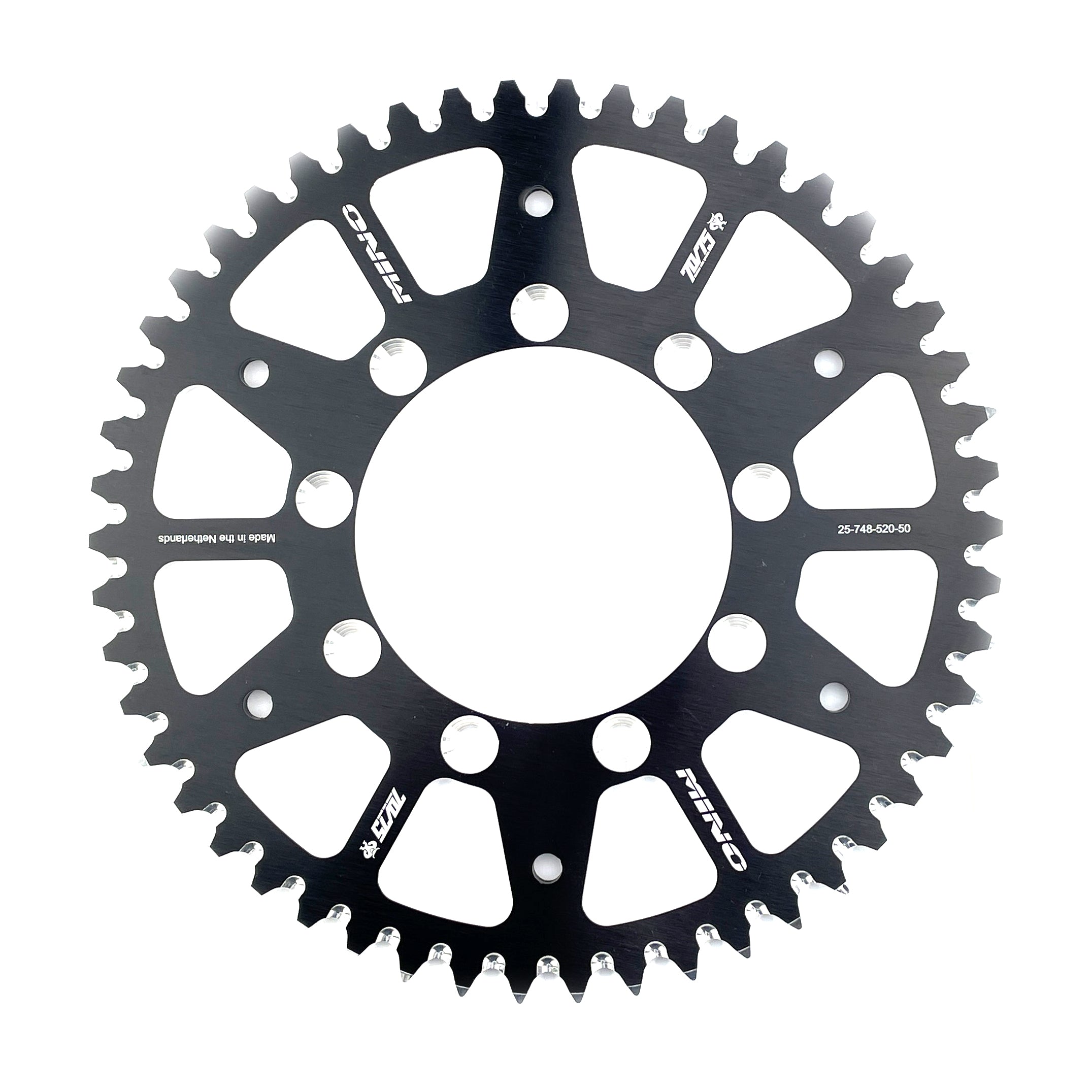 REAR SPROCKET ALLOY TM RACING 98-26 MINO 25-748-50 348-520-50 BLACK
