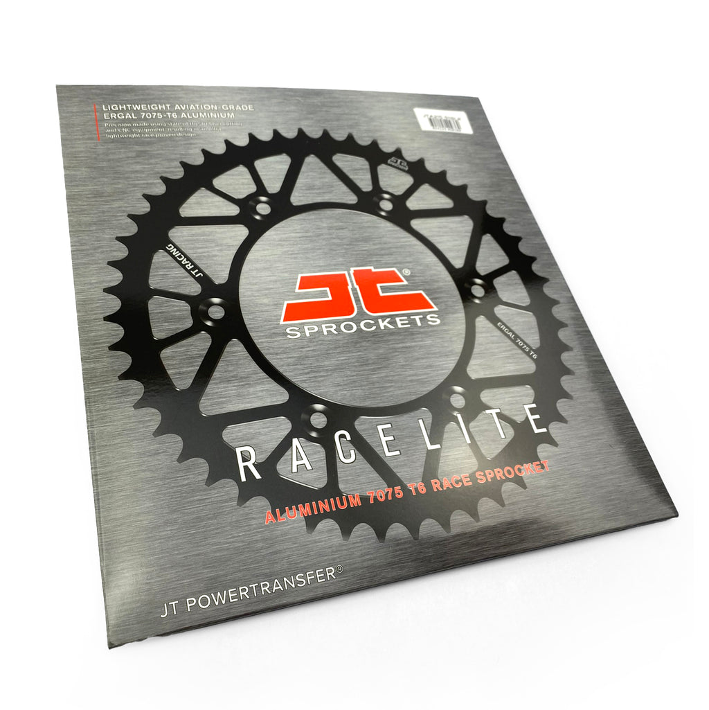 REAR SPROCKET ALLOY BLACK 215, JTA215.48BLK 7075-T6 Aluminium