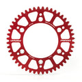 MINO REAR SPROCKET ALLOY RED 210, 25-554-49 RED