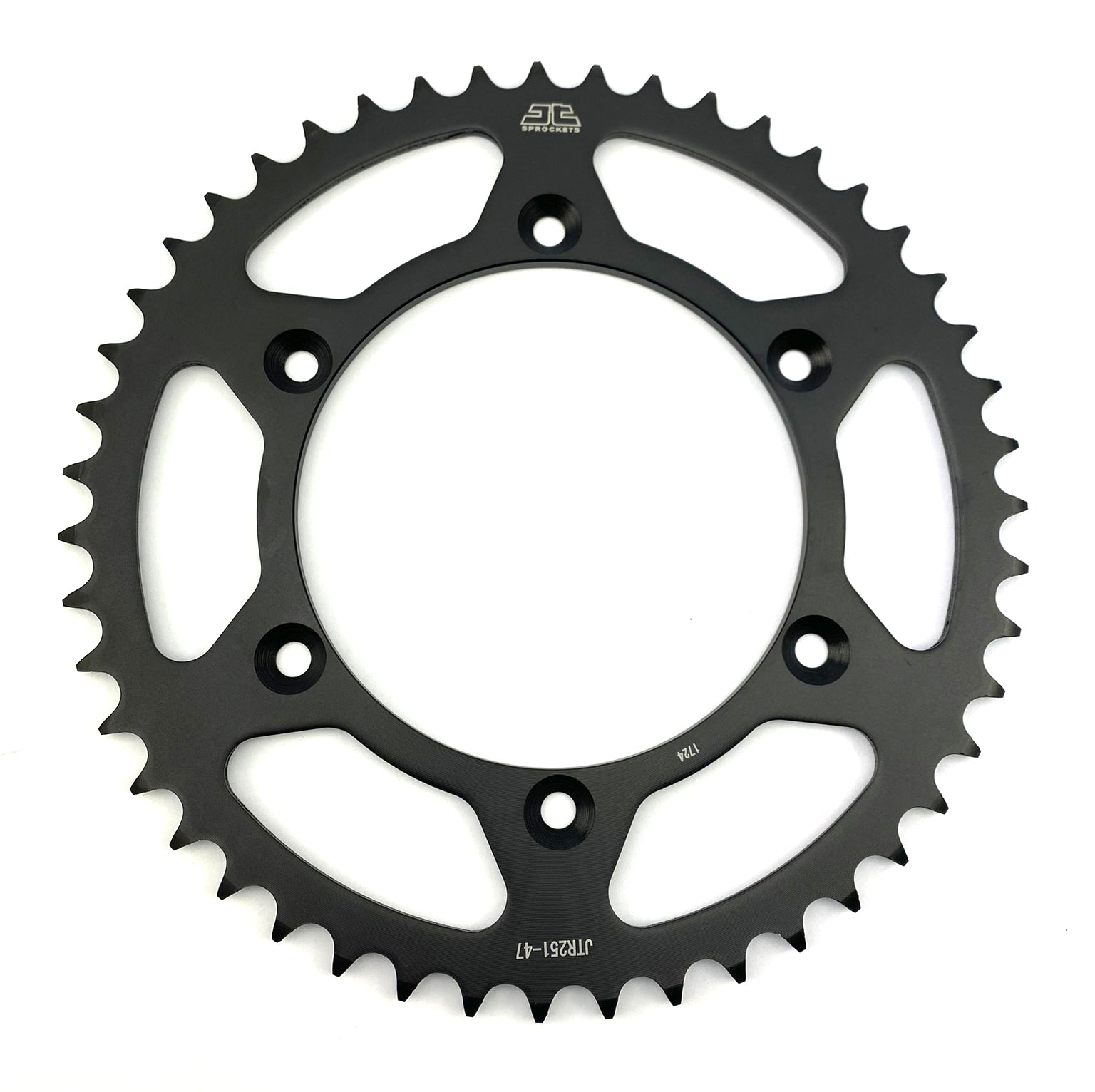 REAR SPROCKET STEEL BLACK, JTR251.47