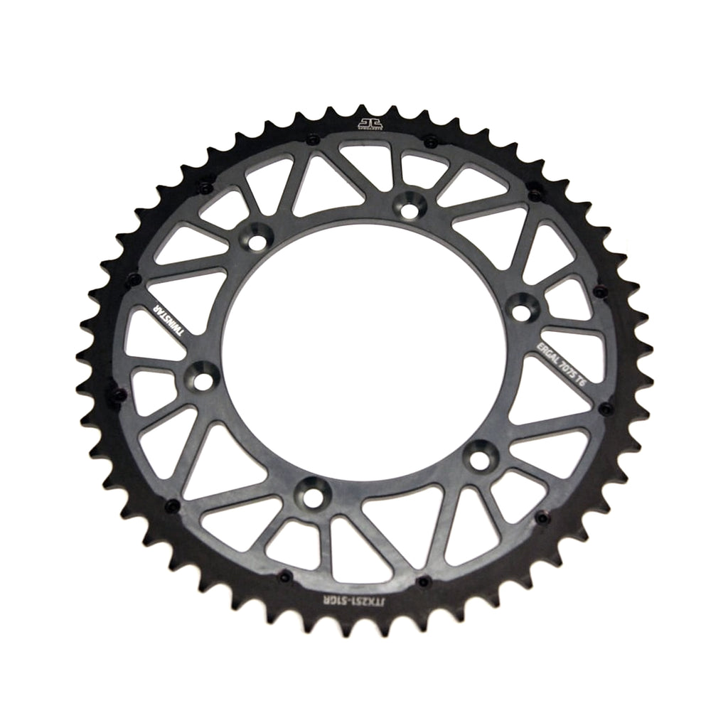 REAR SPROCKET TWINRING JTX251.51GR, TWINSTAR ALLOY & STEEL