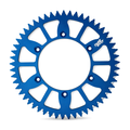 REAR SPROCKET VERTEX ALLOY 251, VERTEX 892-2015ECBU52, BLUE, 7075T6 ALLOY