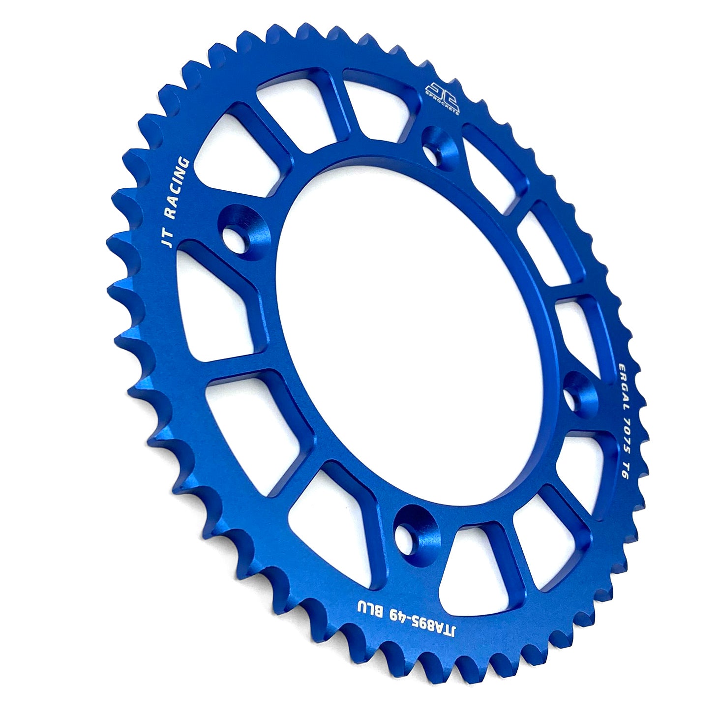 REAR SPROCKET ALLOY BLUE 441, JTA895.46BLU 7075-T6 Aluminium