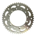 £8+VAT REAR SPROCKET ALLOY SILVER, [JTR460] KAWASAKI, KX, KDX, KLX, OTHERS, END OF LINE WAS £21
