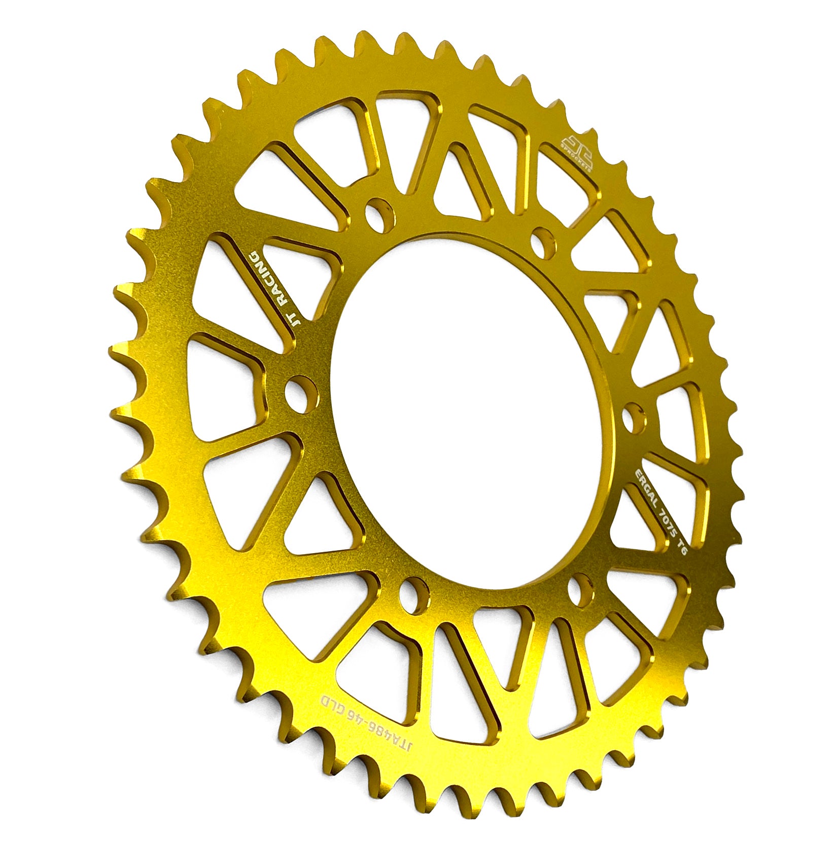 REAR SPROCKET ALLOY JTA486.46GLD, HONDA ROAD JT