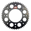 REAR SPROCKET BLACK ALLOY RENTHAL 49T, 2025 GASGAS/HUSQVARNA/KTM, ULTRALITE 518U-420-49GPBK