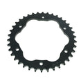 REAR SPROCKET STEEL JTR761.38 BLACK, DUCATI ROAD CHAIN TYPE 525