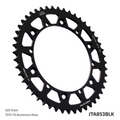 REAR SPROCKET ALLOY BLACK, JTA853.43BLK 7075-T6 Aluminium