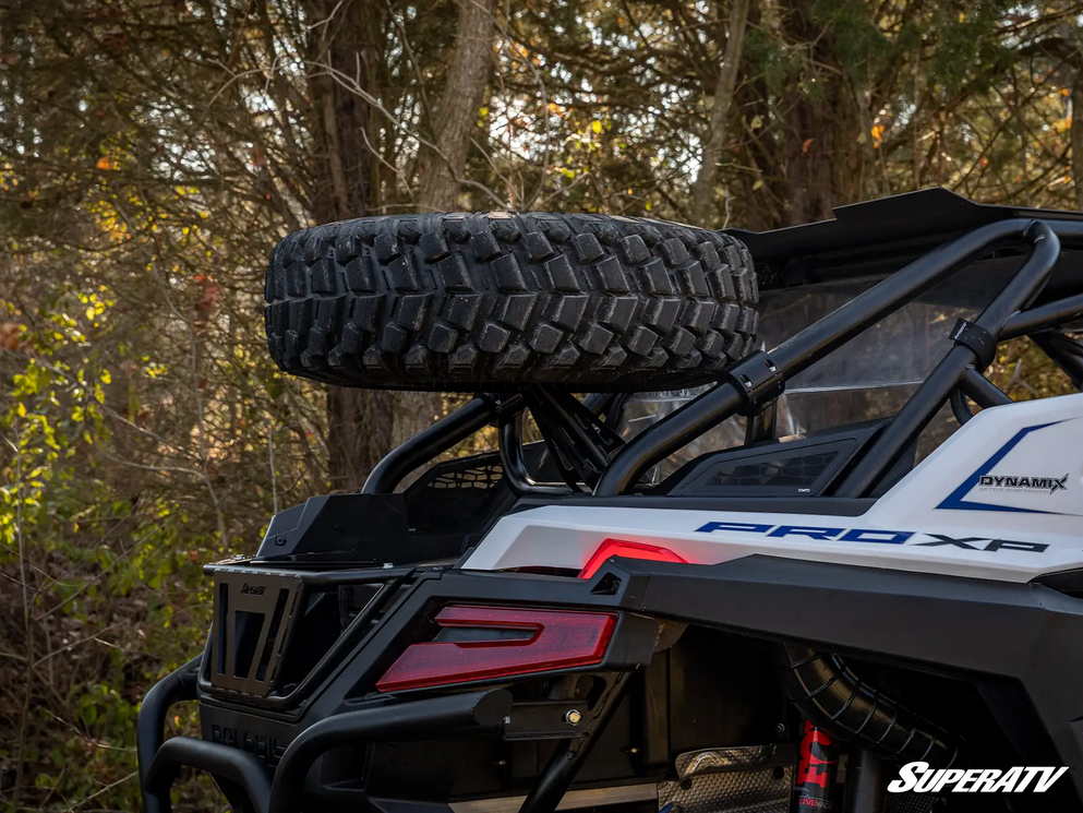 POLARIS PRO XP SPARE TIRE CARRIER, SUPERATV STC-P-PROXP-01