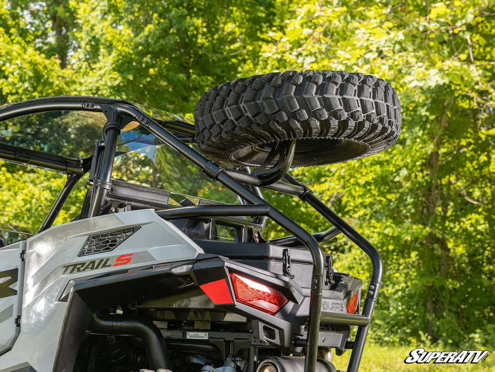 POLARIS TRAIL SPARE TIRE CARRIER, SUPERATV STC-P-RZR900S-01