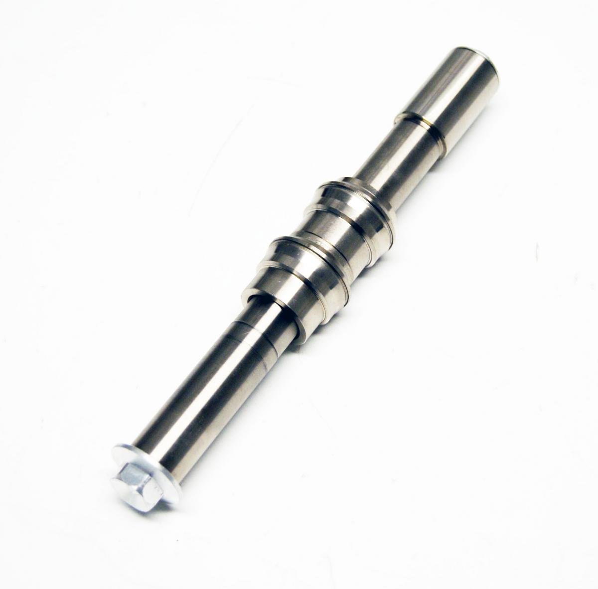 KTM FRONT SPINDLE KIT 15-21, STAINLESS OEM STYLE REPLACEMENT, 79109081033, 70009081050, 70009082000, 77709012000