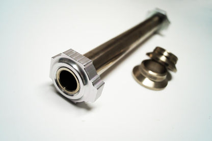 KTM HUSQVARNA REAR SPINDLE KIT 14-20, STAINLESS STEEL OEM STYLE, OEM 77710085044 /